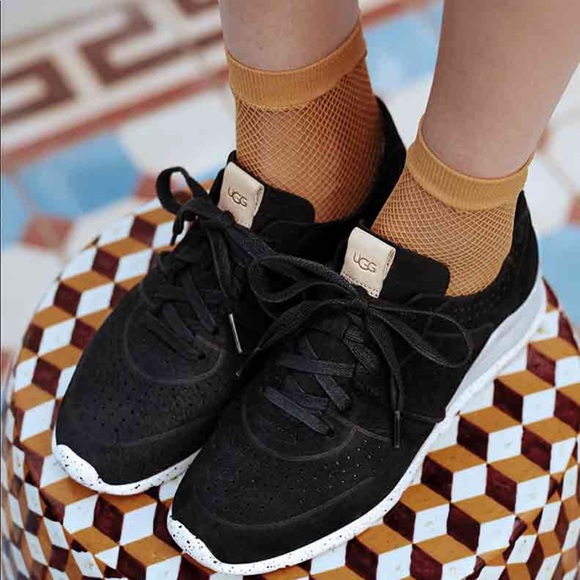 ugg tye sneaker black